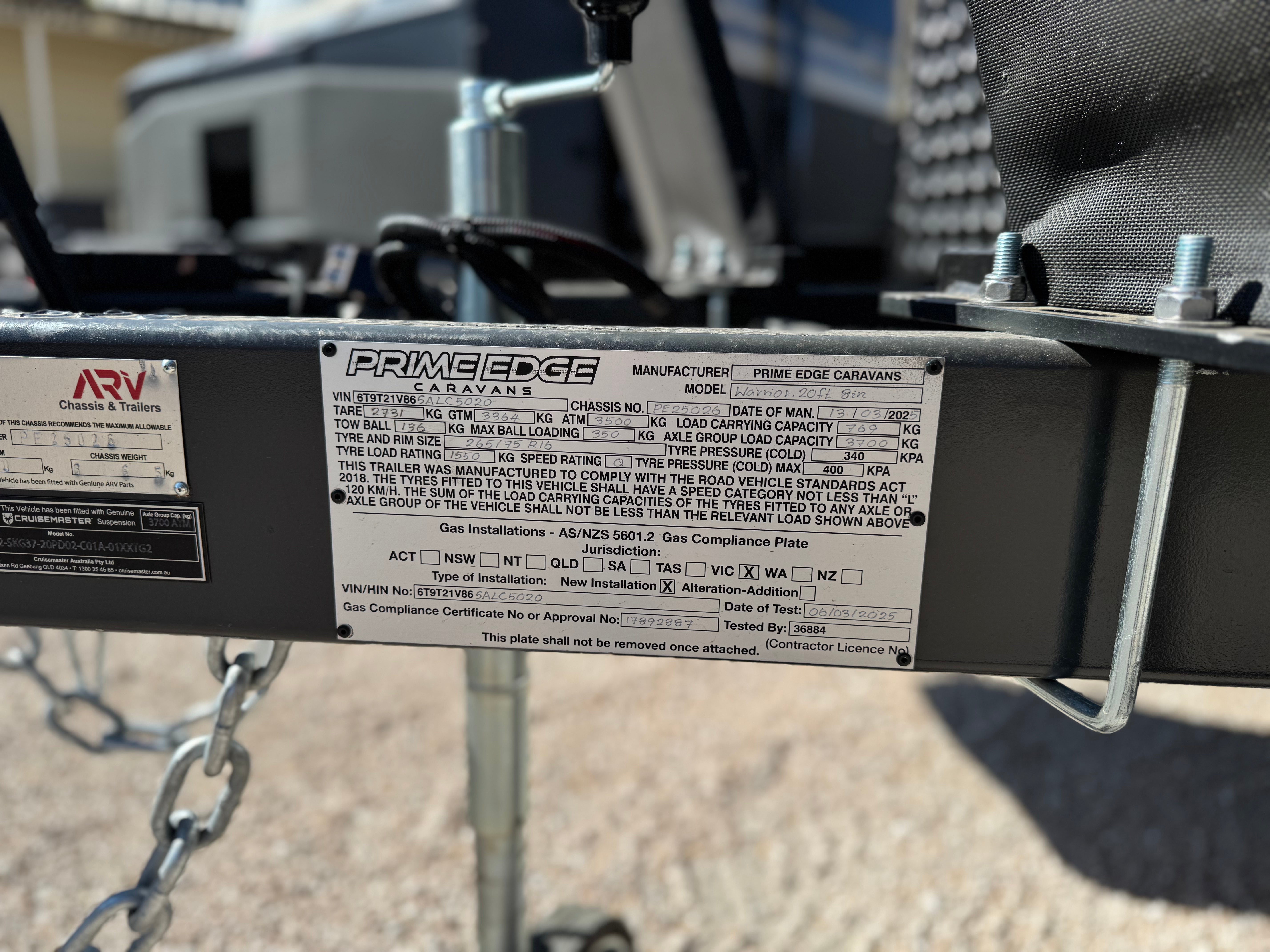 PRIME EDGE WARRIOR OFF-ROAD 20.8FT