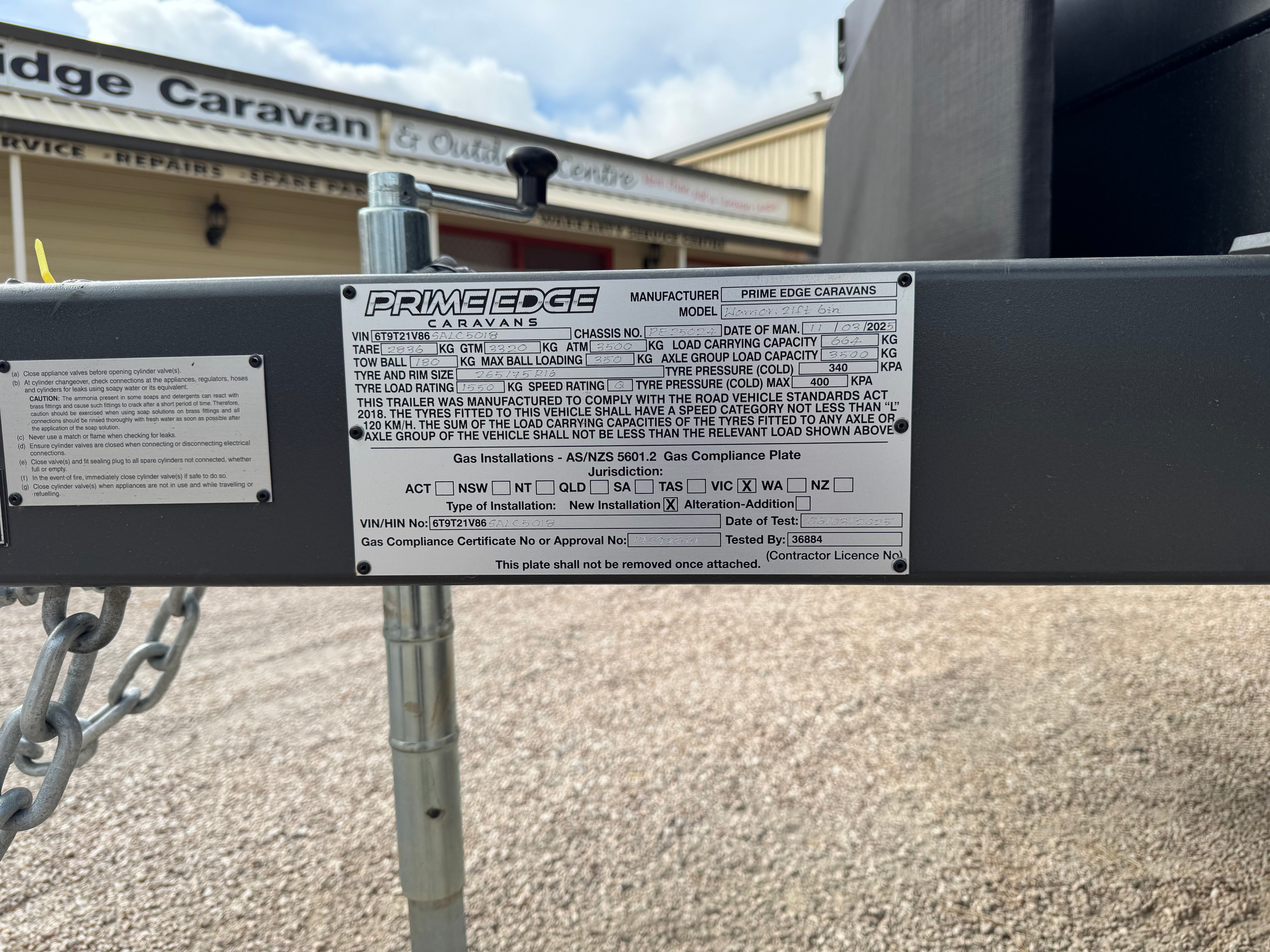 PRIME EDGE WARRIOR OFF-ROAD 21.6FT